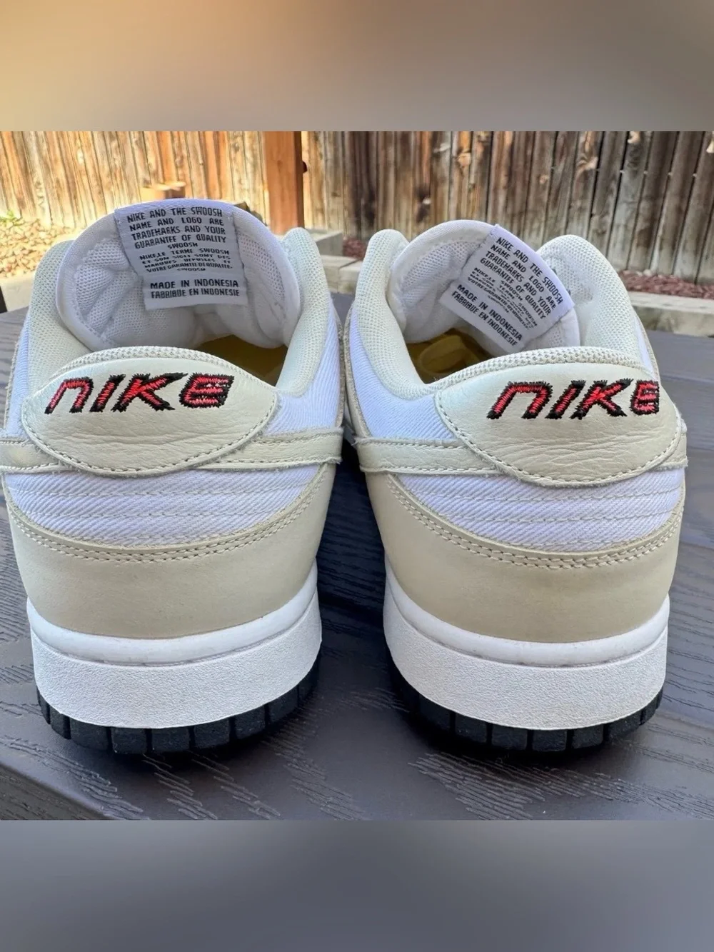 Nike Dunk Low LX White Coconut Milk, Size 10.5 Men’s/12 Women’s. Used